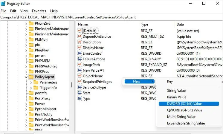 VPN Not Working on Windows? 11 Ways to Fix It 22 new-dword-value