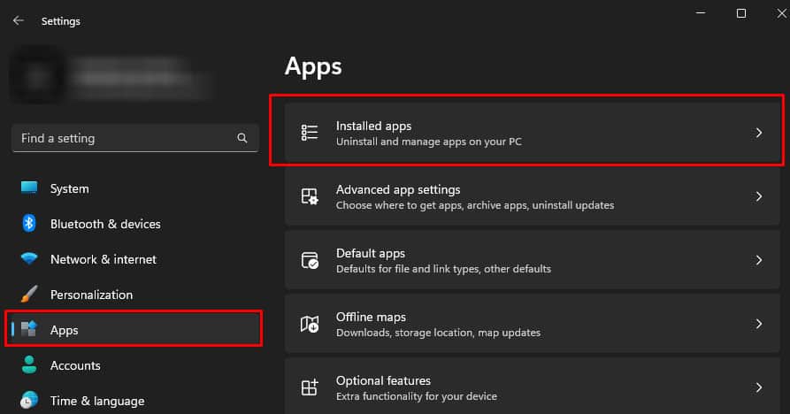 open install apps free hard rive