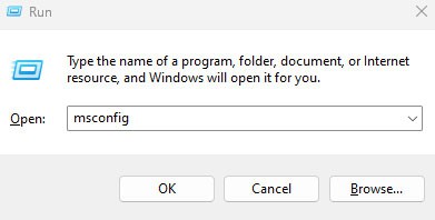 open system configuration using run