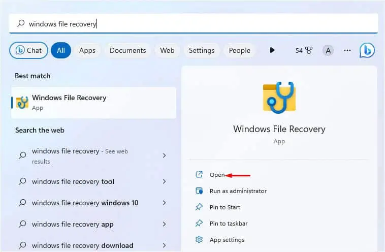 open-windows-file-recovery