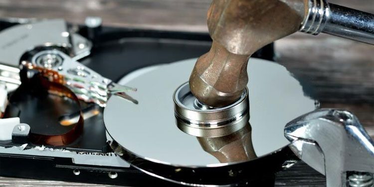 How to Completely Wipe Your Hard Drive? 7 Possible Ways 37 physically destroy hard drive
