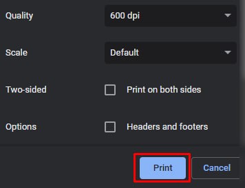 print-button-in-chrome-window