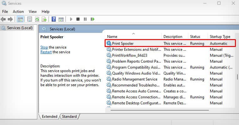 print-spooler-service