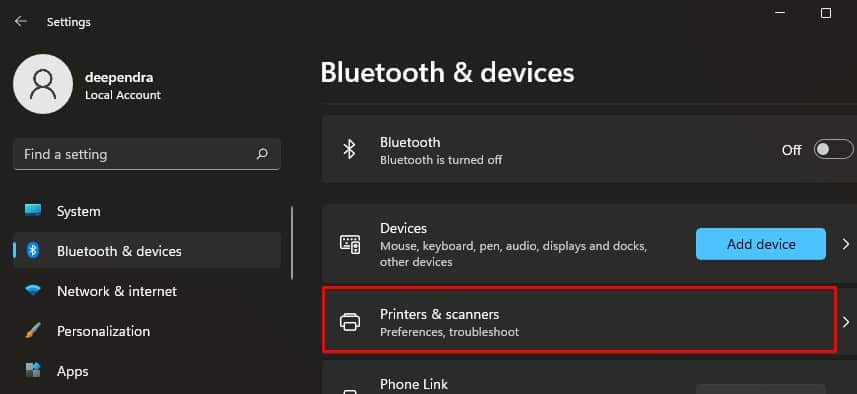 printers and scanners