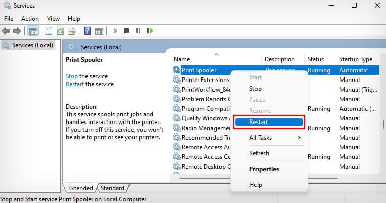 restart-print-spooler