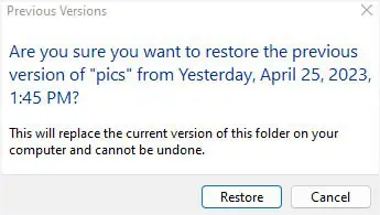 How to Recover Deleted Files in Windows? 9 Proven Ways 18 restore-button