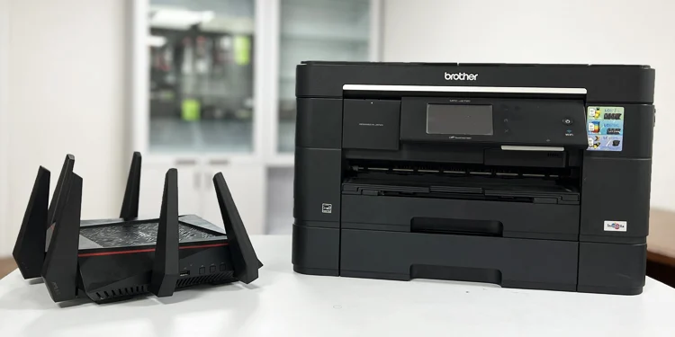router and printer closer