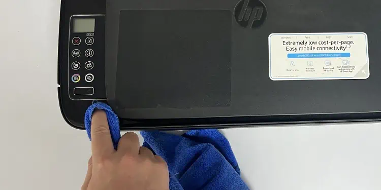 rub-stains-on-printer-exterior