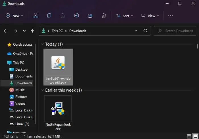 run-java-installer-jre