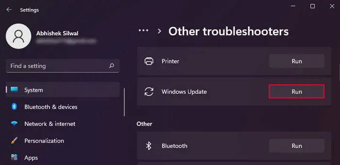 run-windows-update-troubleshooter