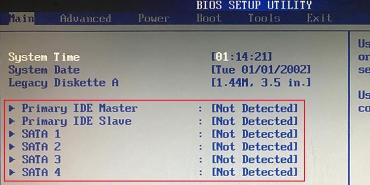 How to Fix Checking Media Presence on Windows 11 3 sata-not-detected