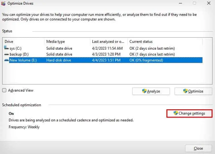 scheduled-drive-optimization-change-settings