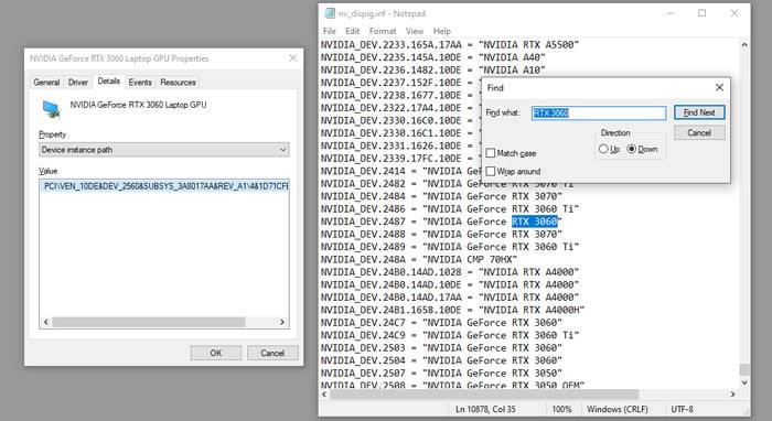 search-graphics-device-nv-disp-inf