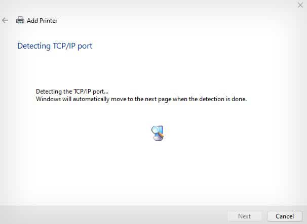 searching-for-printer-with-ip-address