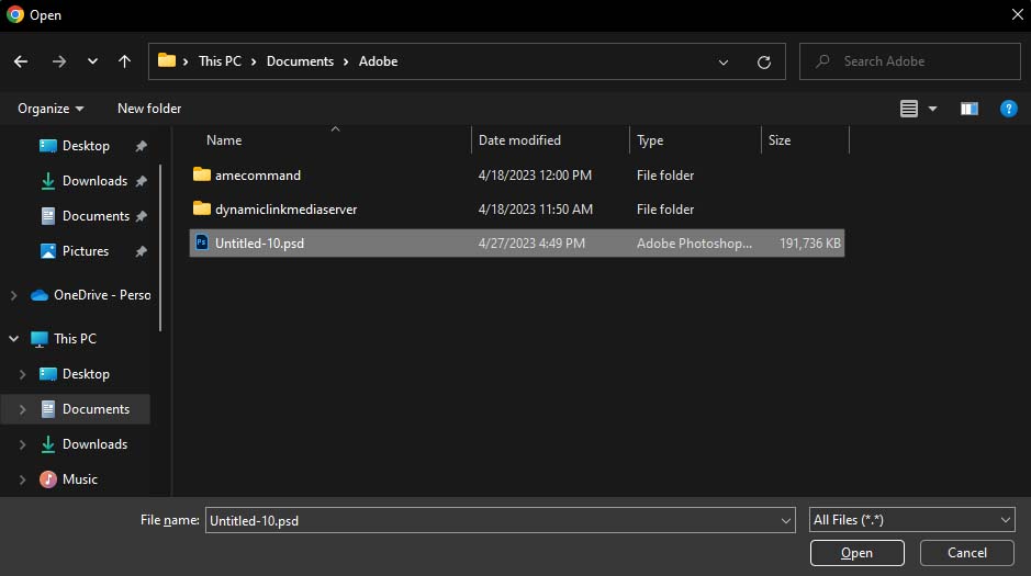 select files to upload to google drive