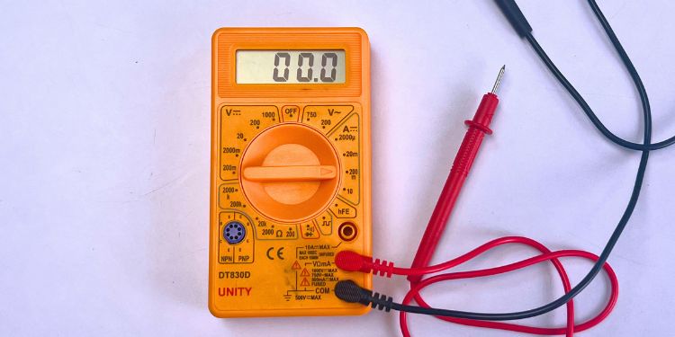 set dial to dc current field