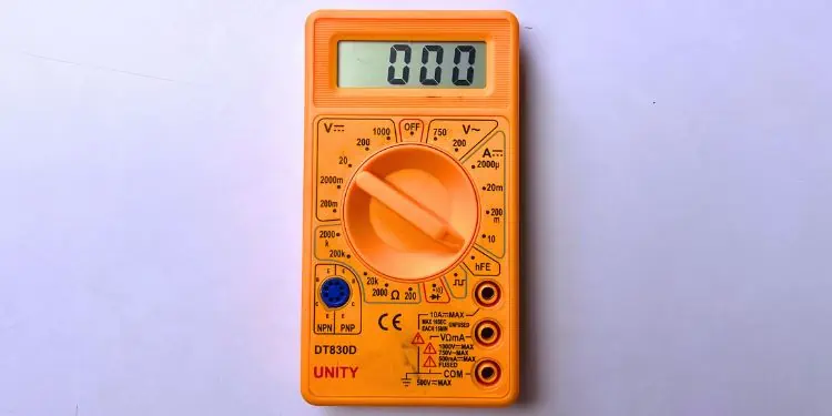 How to Use a Digital Multimeter? (Beginner’s Guide) 19 set-the-dial-to-hfe