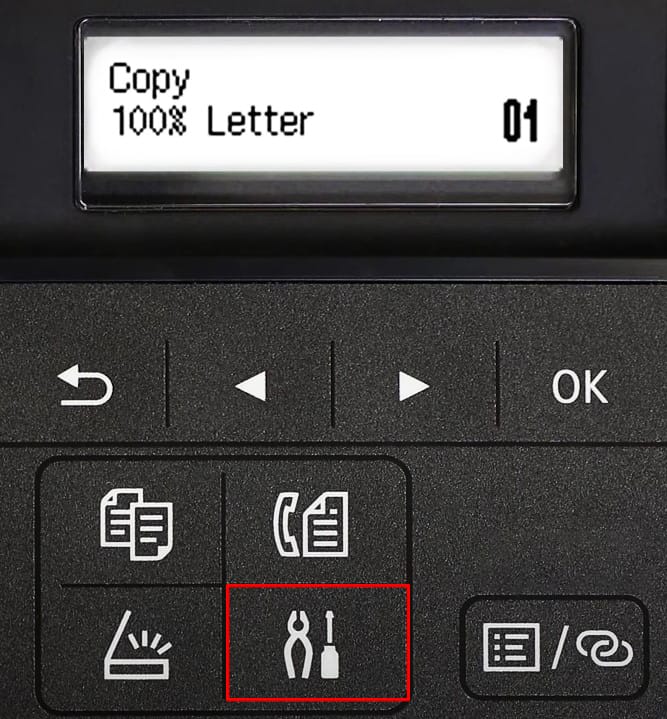 setup-button-on-canon-printer