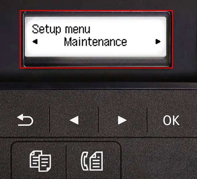 How to Fix Printer Alignment (All Brands) 21 setup-menu-maintenance