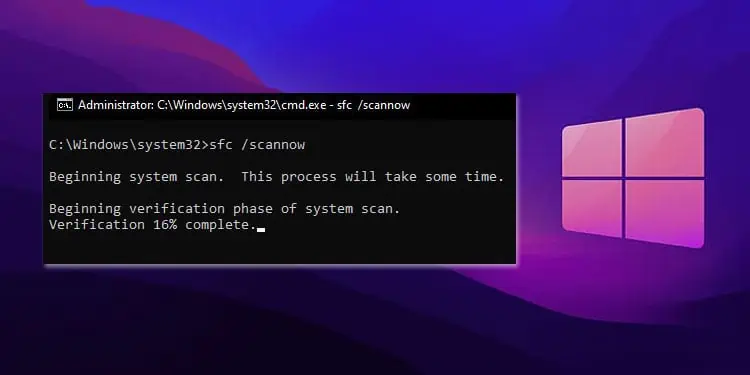 How to Use SFC /Scannow Command