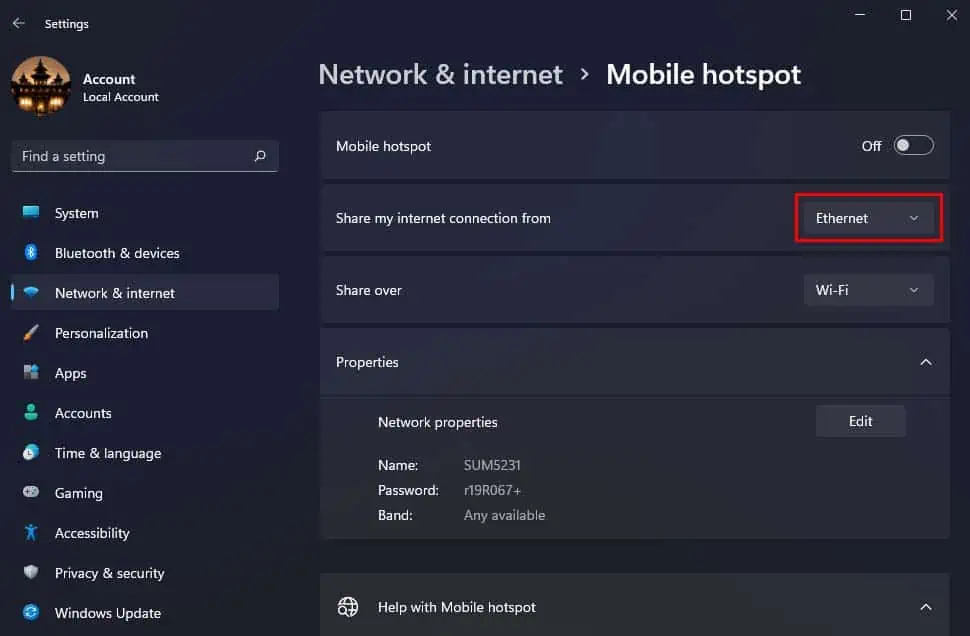 share-my-internet-connection-from
