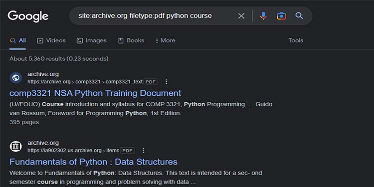 site archive org filetype pdf python course