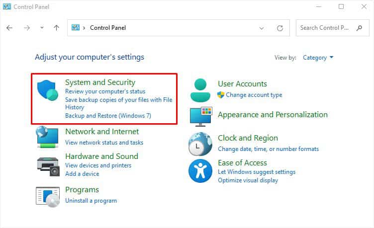 system and security