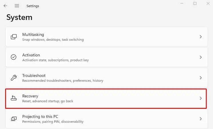 How to Completely Wipe Your Hard Drive? 7 Possible Ways 15 system-recovery