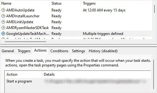 task-action-powershell-keeps-popping-up