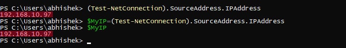 test-net-connection-sourceaddress-ipaddress-variable