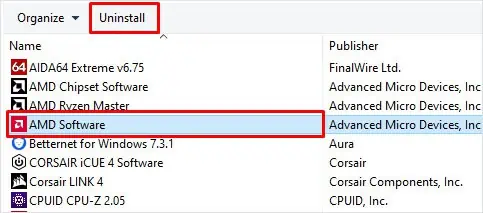 uninstall-amd-software-ryzen-master-driver-not-installed