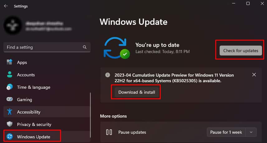 update windows memory integrity is off