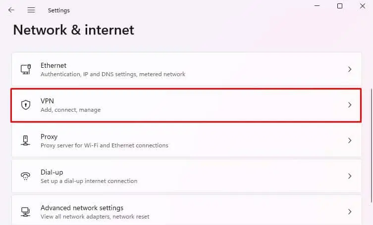 VPN Not Working on Windows? 11 Ways to Fix It 33 vpn-in-network-and-internet