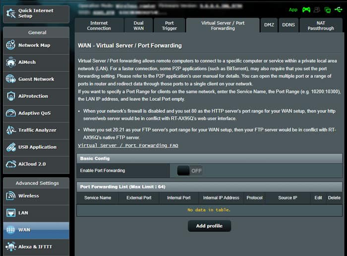 wan-virtual-server-port-forwarding