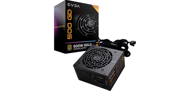 EVGA-500-GD—Best-500W-PSU-for-Value-for-Money