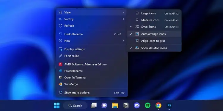 How to Lock Desktop Icons in Windows