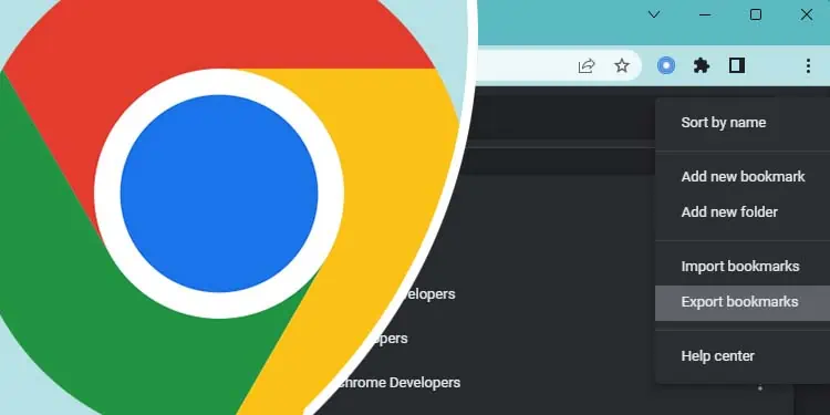 How to Export Chrome Bookmarks