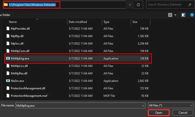 Fix: Antimalware Service Executable High Memory 16 add-msmpeng-to-exclusion