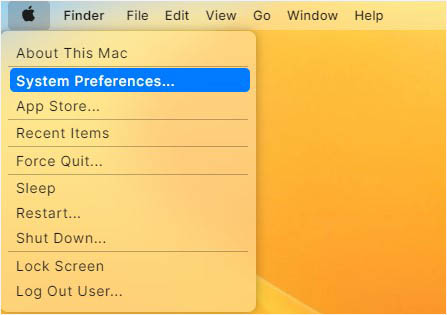 apple icon system preferences