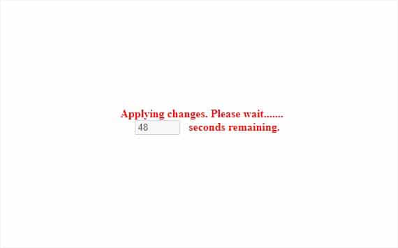 applying changes belkin