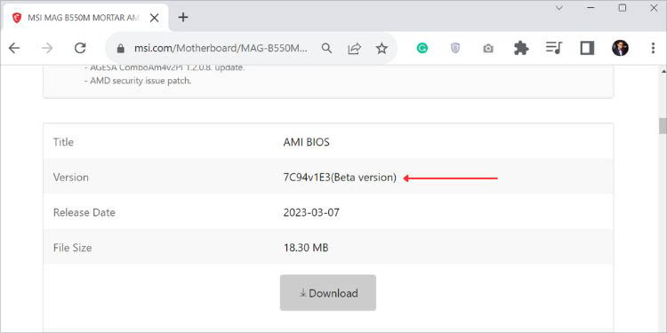 How to Reflash BIOS? (Step-by-Step Guide) 2 beta version