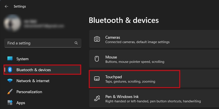 bluetooth-and-devices-touchpad