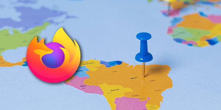 change location firefox