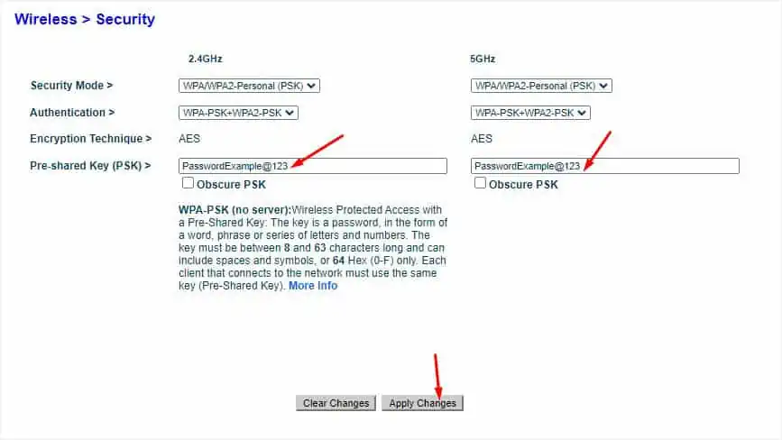 change-preshared-key-psk-belkin