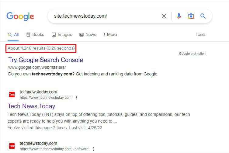 check about results
