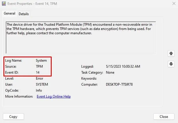 How to Check Event Logs on Windows 13 check-log-name-event-id-sources
