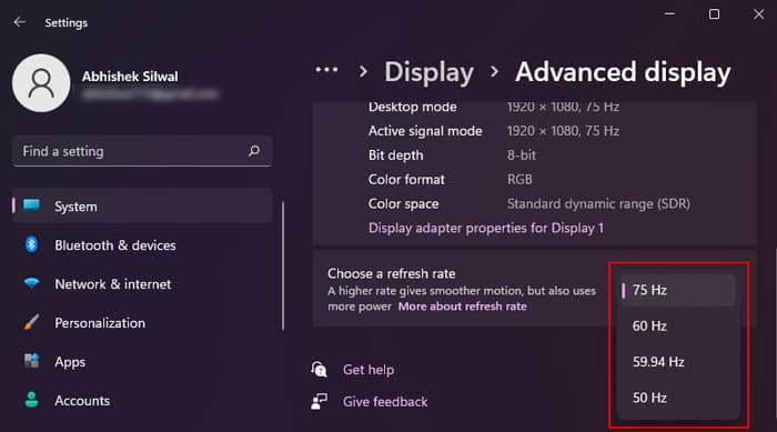 choose-a-refresh-rate-windows-settings