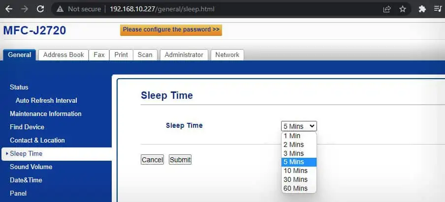 choose-sleep-time-from-the-drop-down