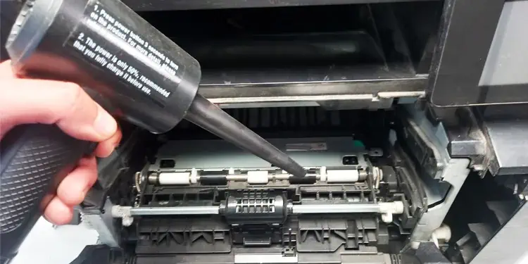 6 Ways to Fix Supply Memory Error on Printer 4 clean-inside-the-printer
