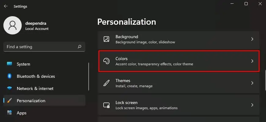 click-colors-menu